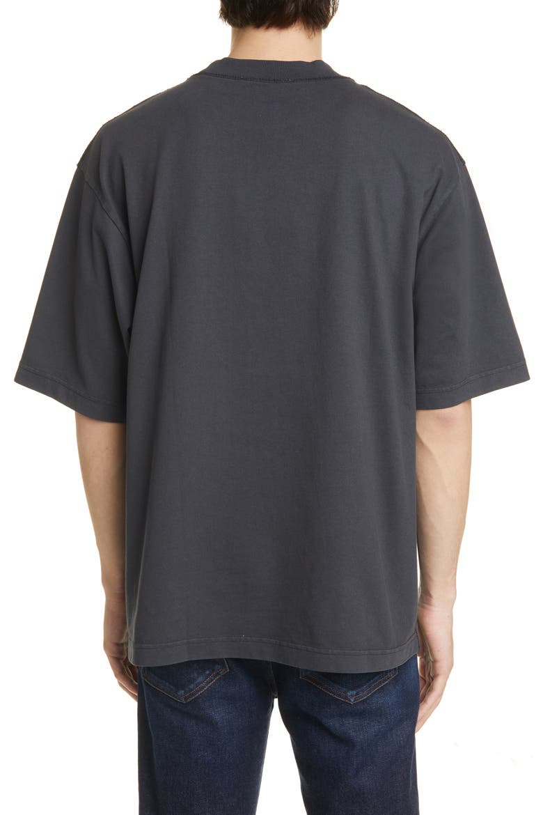 Extorr Stamp Oversize Logo T-Shirt, Alternate, color, BLACK