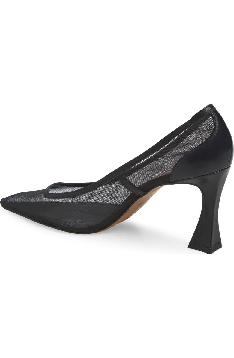 Dolce Vita Malory Pointed Toe Pump, Alternate, color, Onyx Mesh