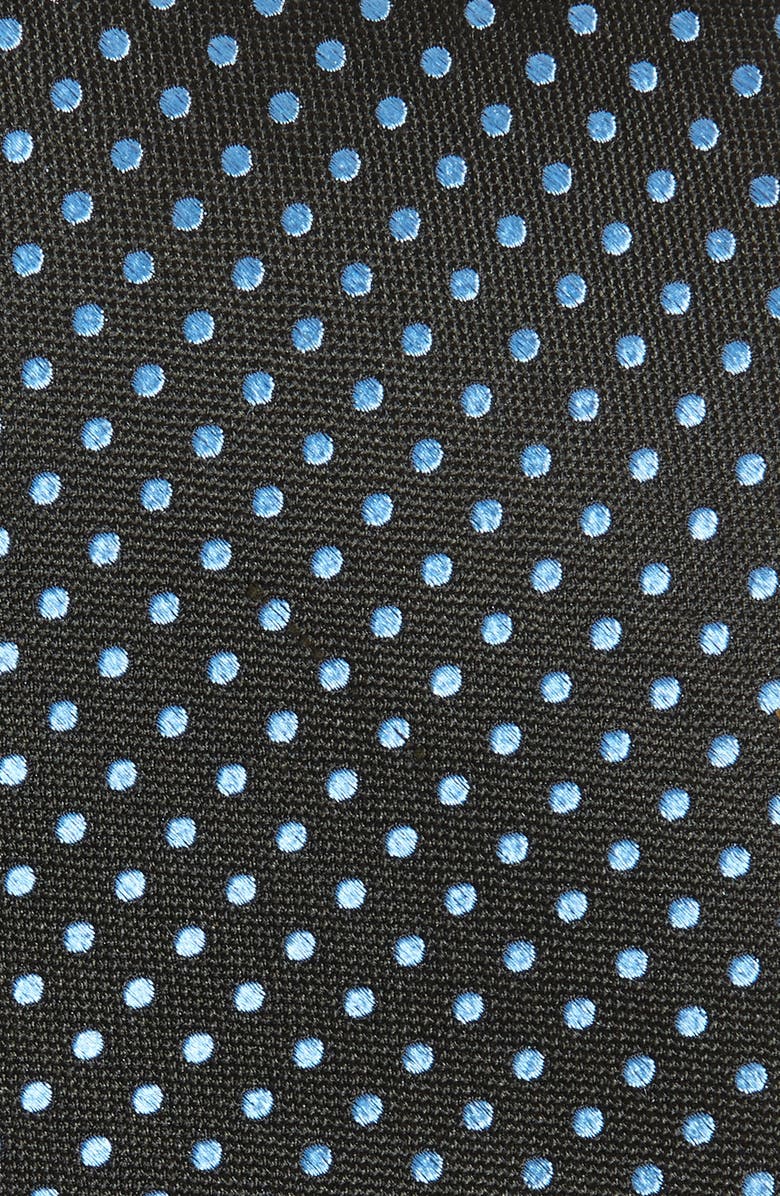 NORDSTROM MEN'S SHOP Norton Dot Silk Tie, Alternate, color, 