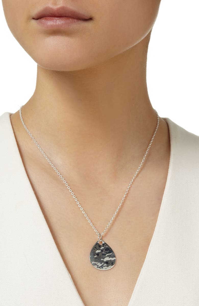 Monica Vinader Engravable Ziggy Pendant Charm, Alternate, color, 