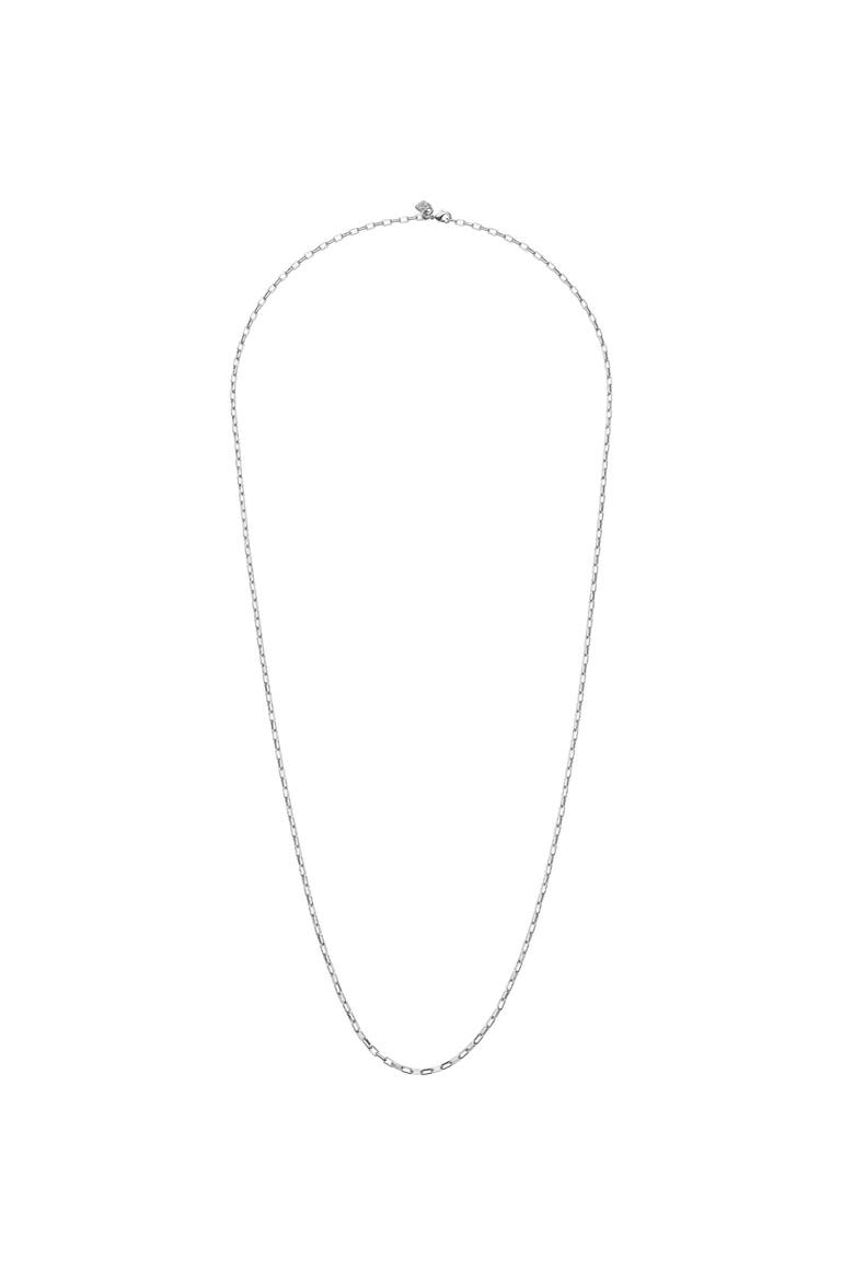 Silver Long Link Chain, Main, color, Silver