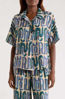 MELLODAY Easy Woven Pullover Shirt