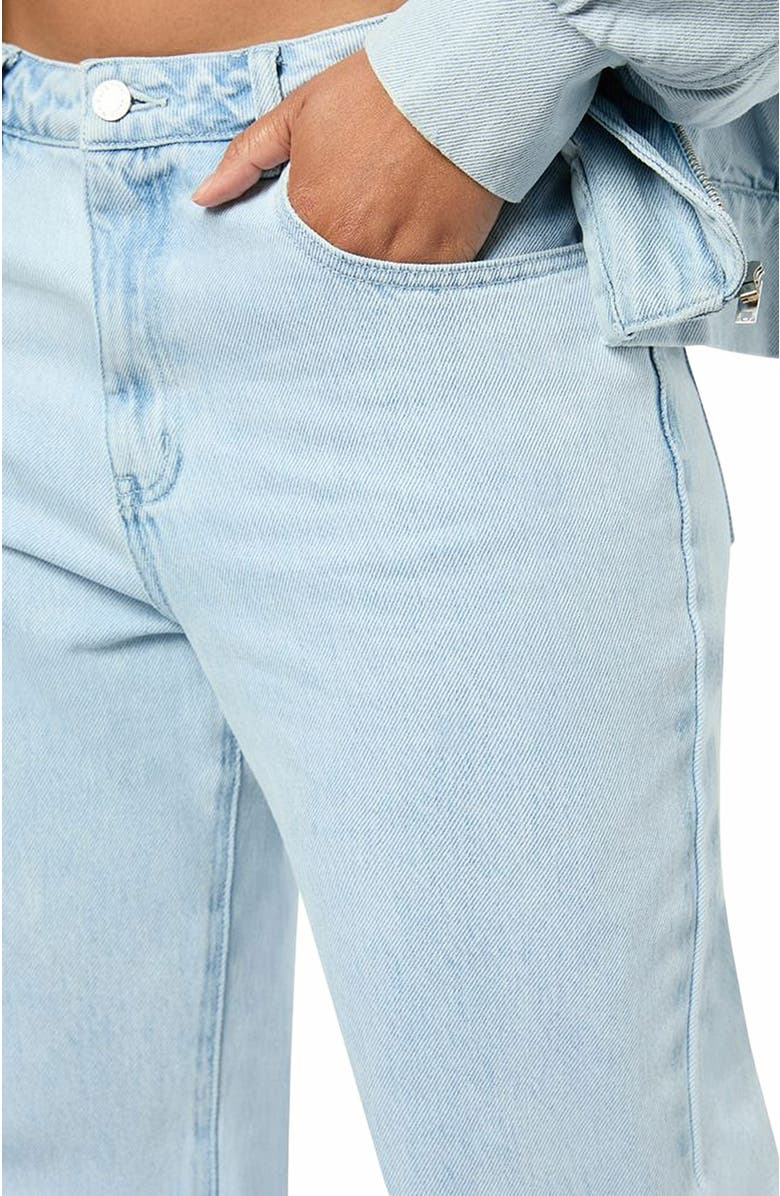 WeWoreWhat Mid Rise Slim Straight Pant, Alternate, color,