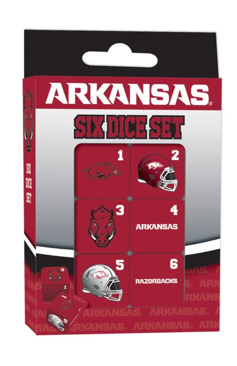 Arkansas Razorbacks Dice Set - 19mm