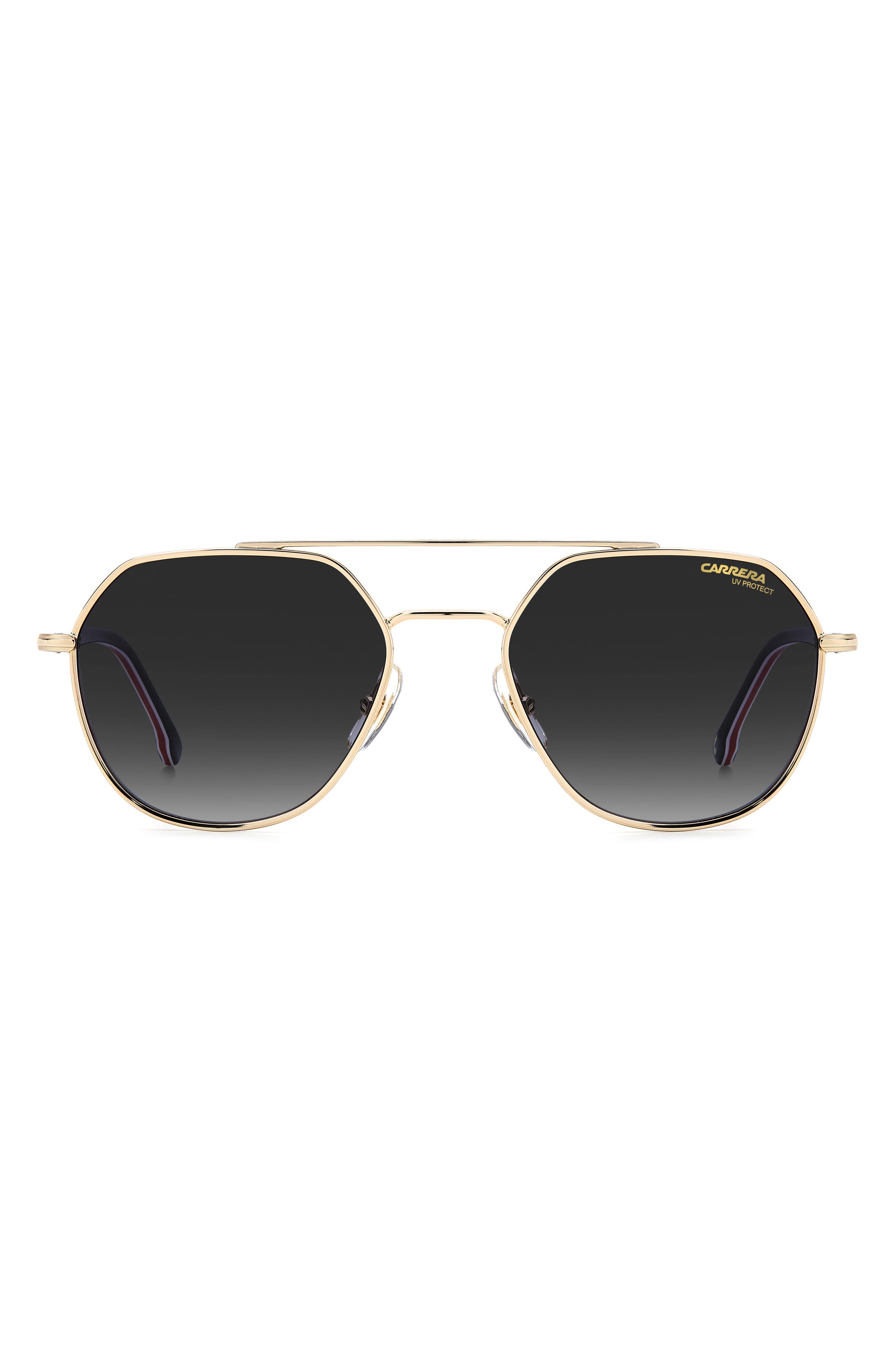 Carrera Eyewear 53mm Gradient Aviator Sunglasses