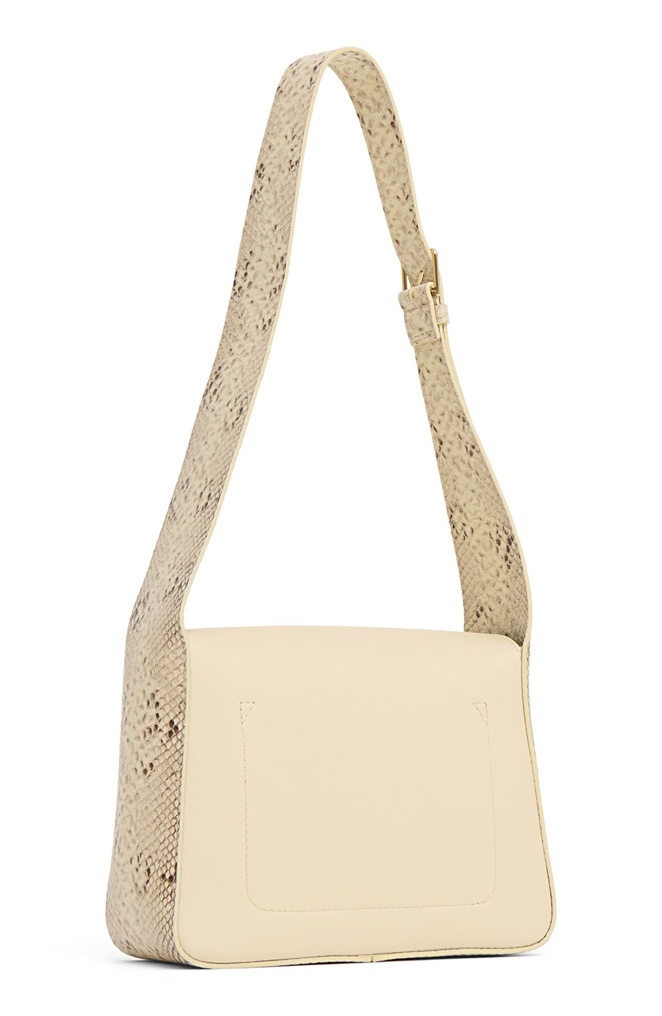 Mansur Gavriel Box Shoulder Bag, Main, color, Jasmine/ Roccia