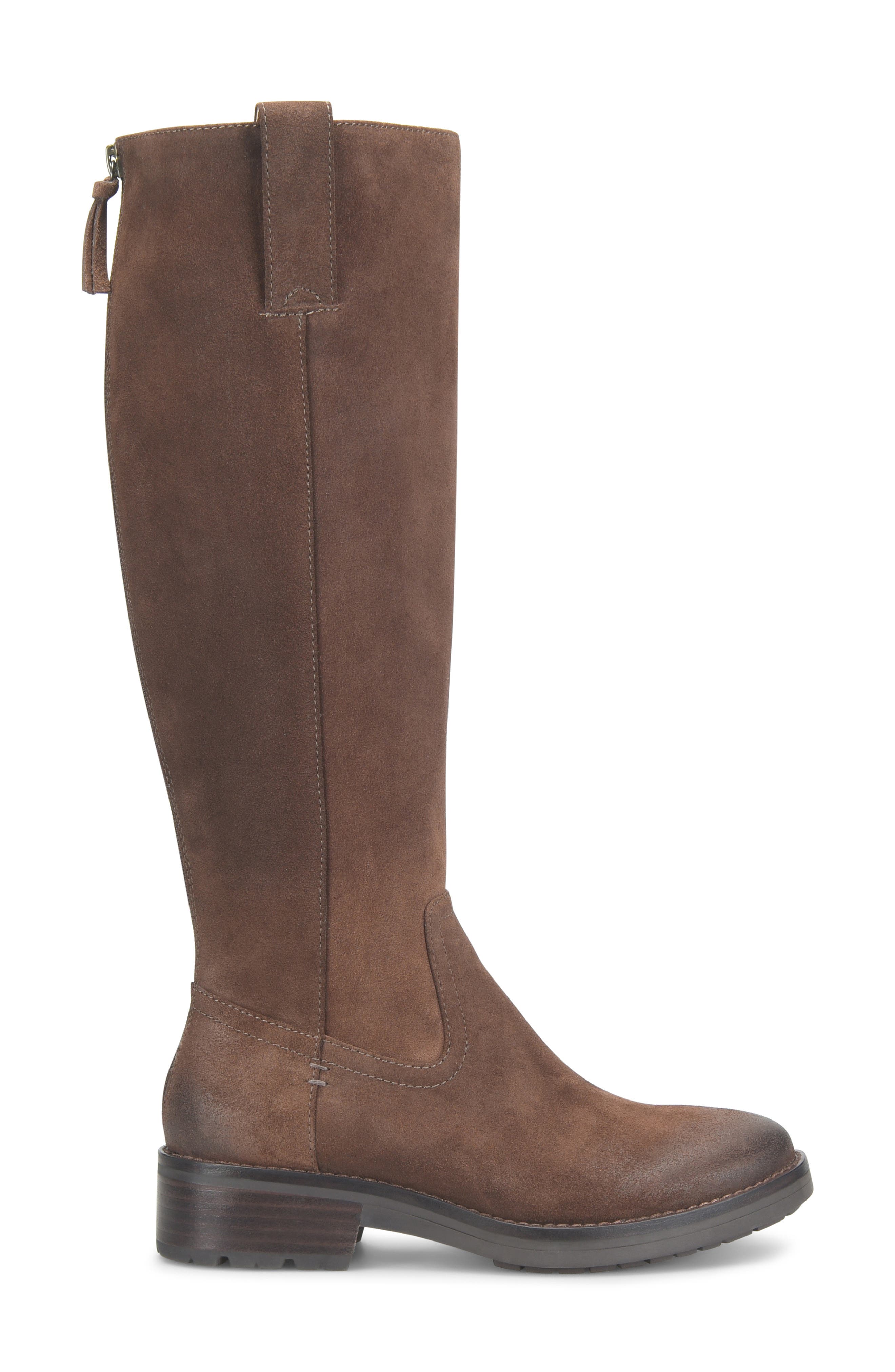 Söfft Samantha II Water Resistant Knee High Boot, Alternate, color, Rich Brown