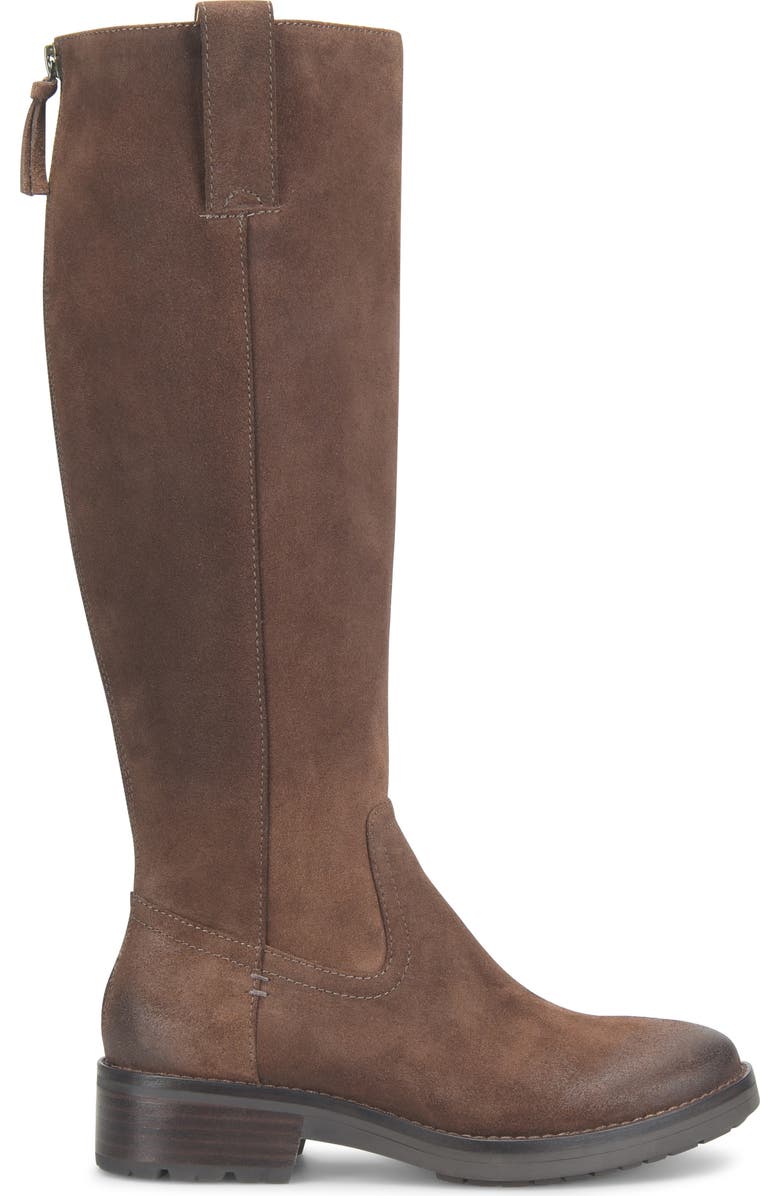 Söfft Samantha II Water Resistant Knee High Boot, Alternate, color, Rich Brown