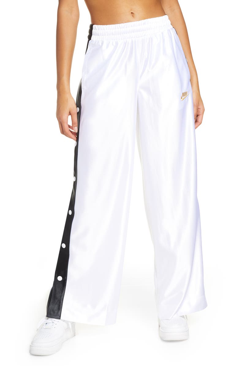 Nike Sportswear Glam Dunk Snap Wide Leg Track Pants, Main, color,