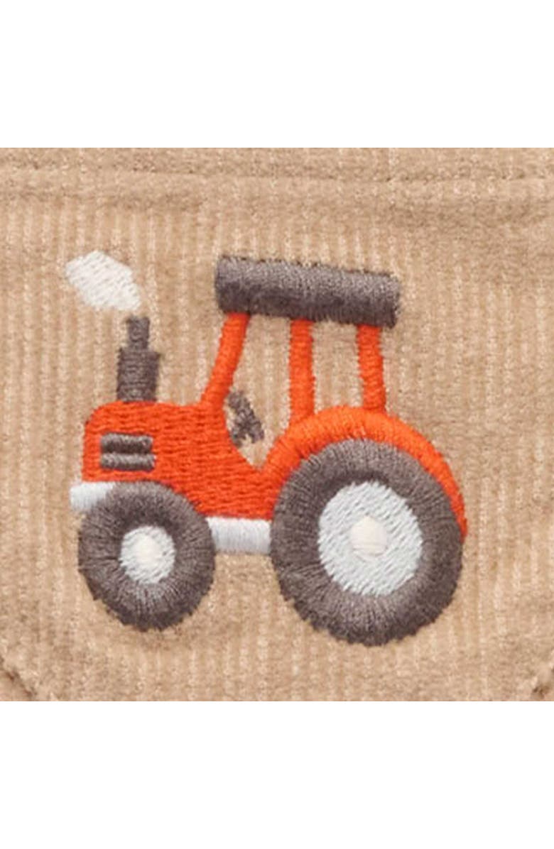 Purebaby Corduroy Overall, Alternate, color, Mushroom