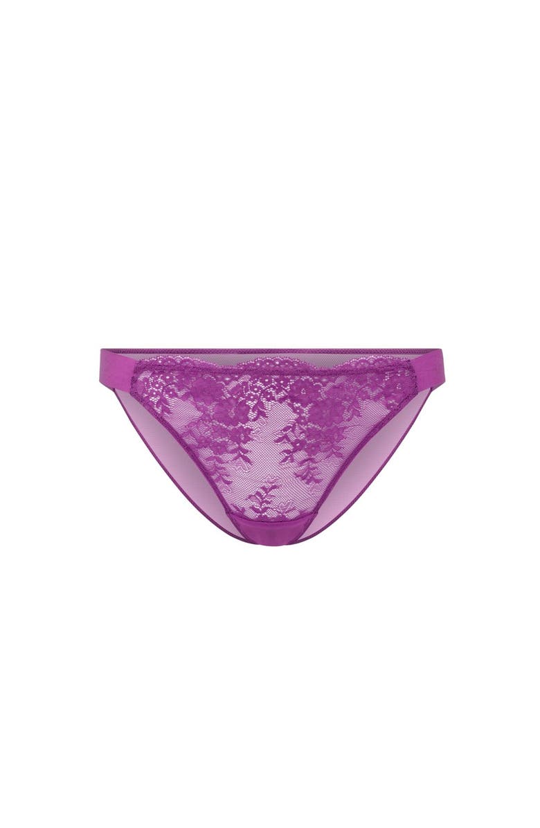 Adore Me Olisa Bikini Panties, Alternate, color, Dark Purple