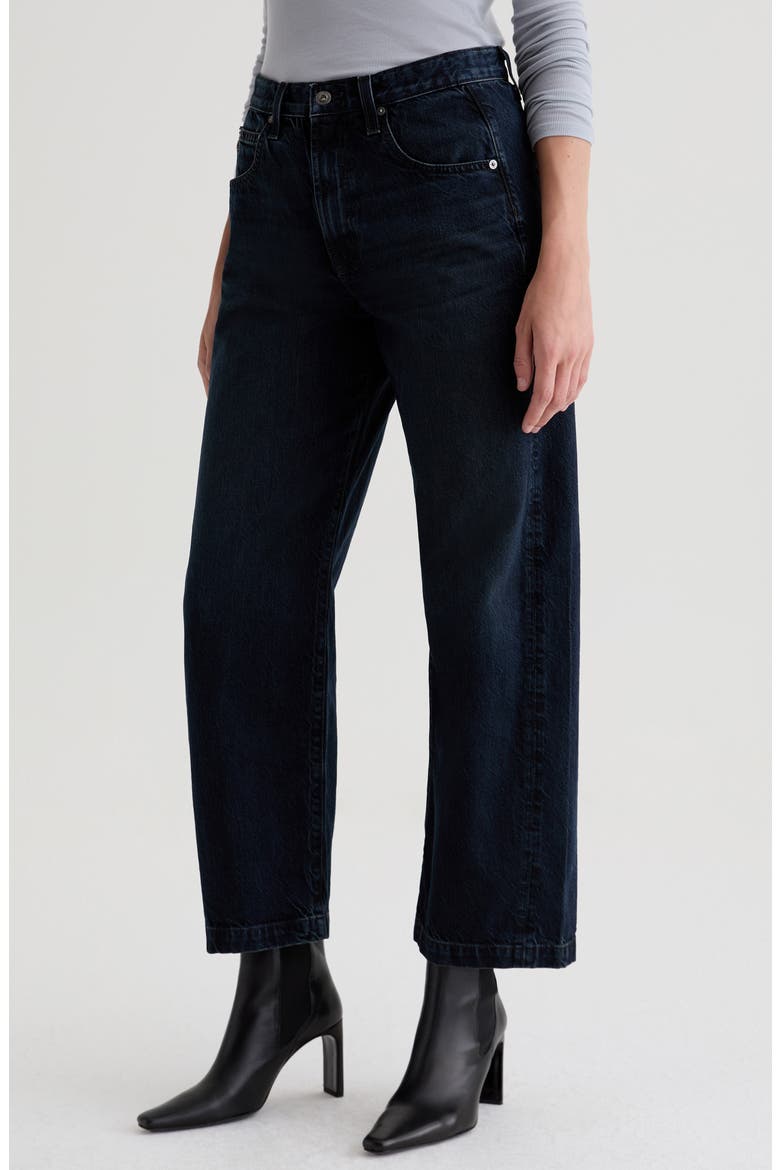 Hattie High Waist Ankle Wide Barrel Leg Jeans, Alternate, color, 2 YEARS PROSE