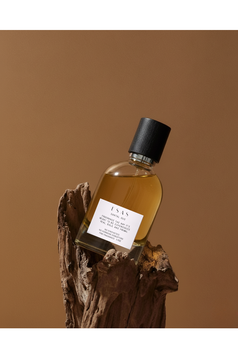 Santal Oud Organic Eau de Parfum - Sensual Vanilla & Creamy Sandalwood, Alternate, color, 1.7 oz