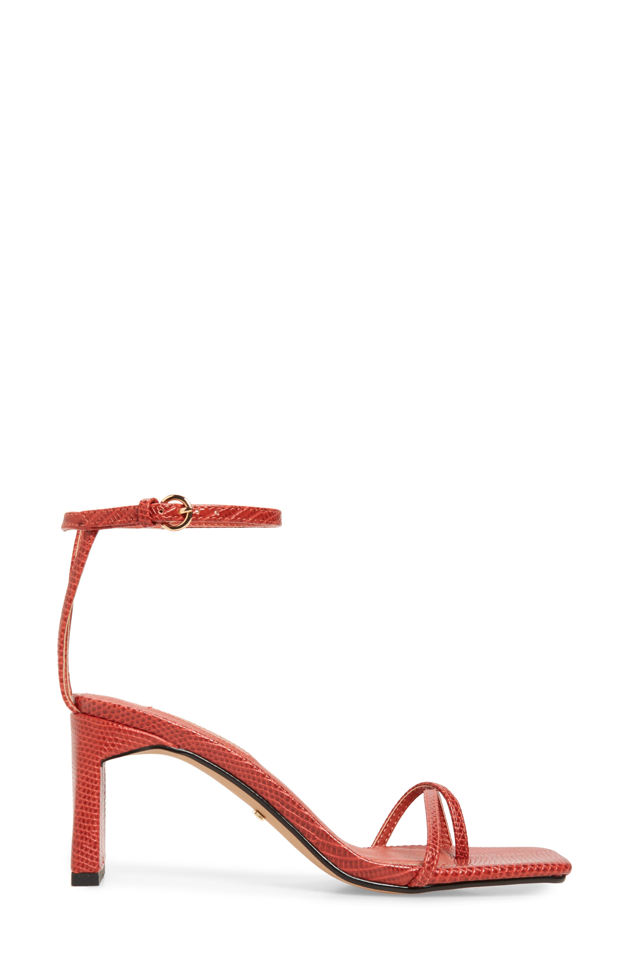 Nature Strappy Block Heel Sandal, Alternate, color, RUST
