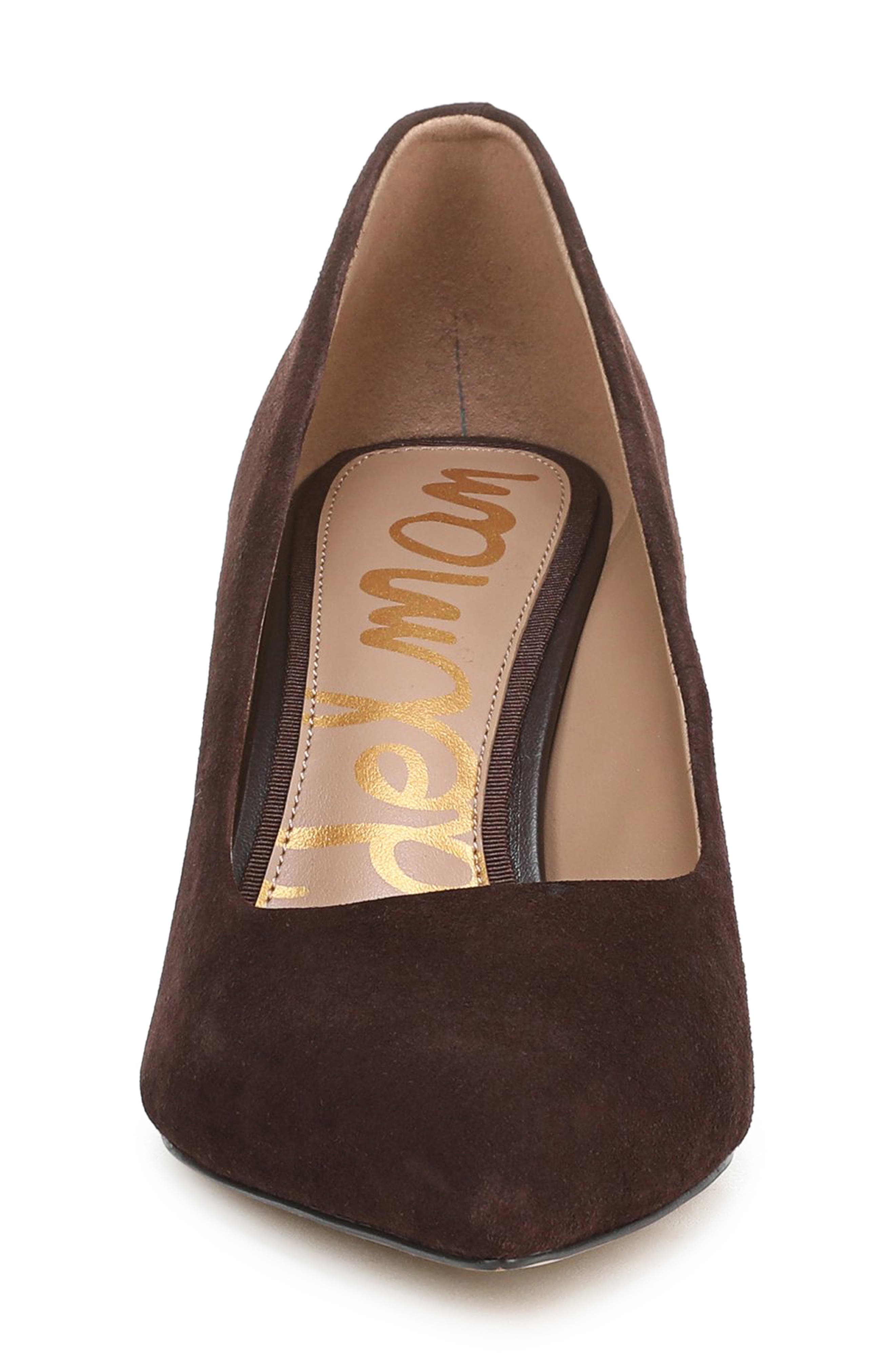 Vienna Pointed Toe Pump, Alternate, color, CAFE NOIR