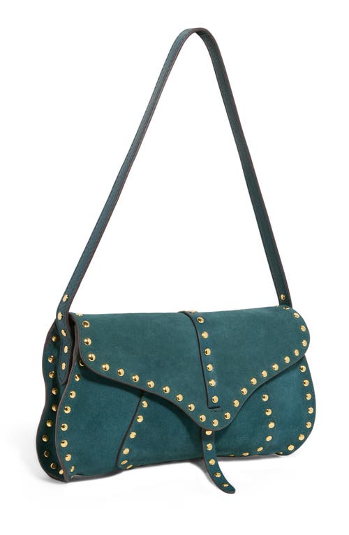 Aimee Armour Leather Baguette Shoulder Bag