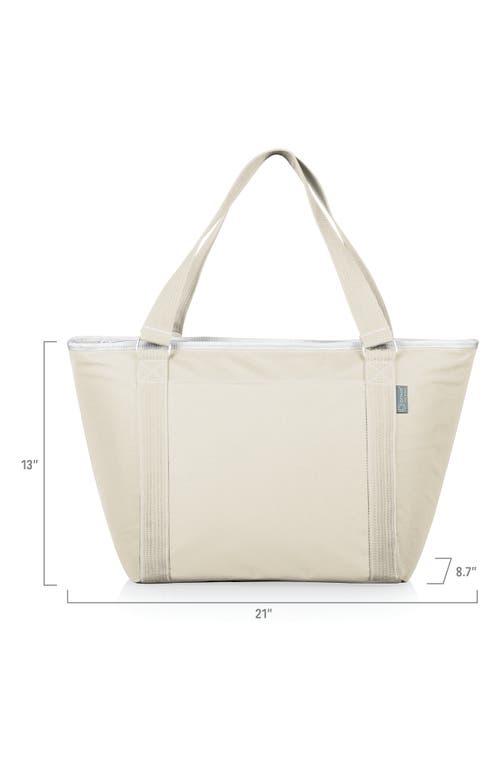Picnic Time Topanga Cooler Tote In Beige