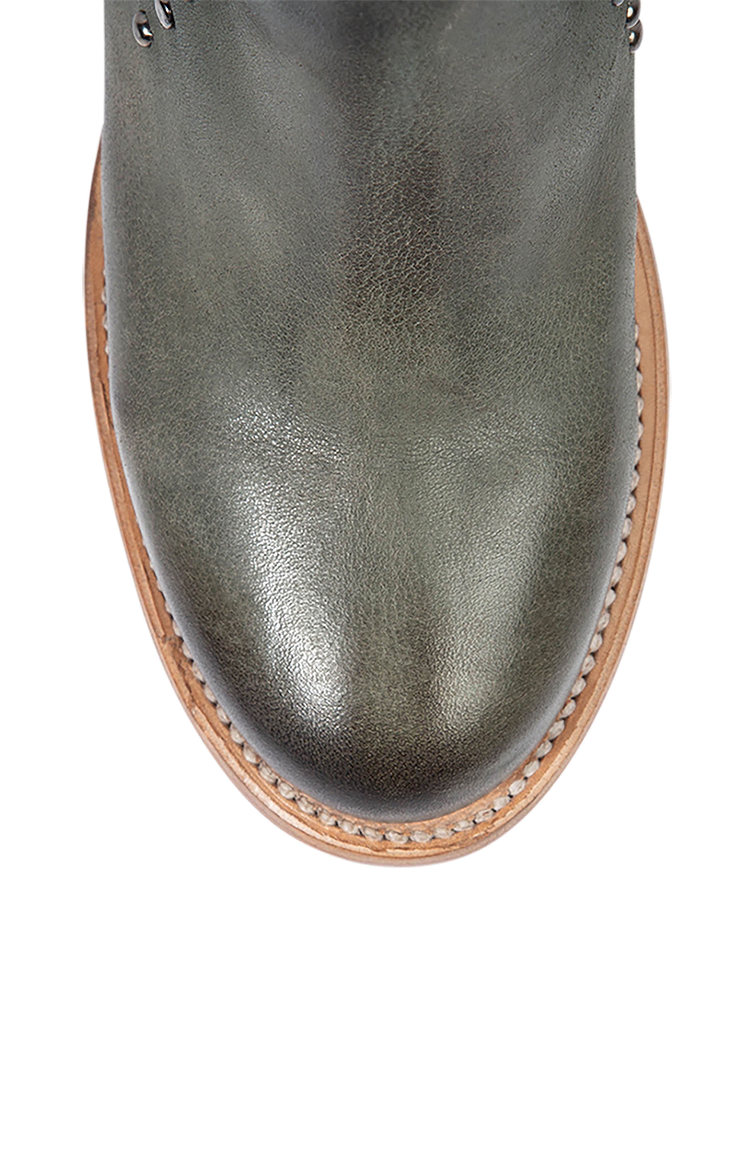 Columbia Leather Bootie, Alternate, color, GREY BLUE