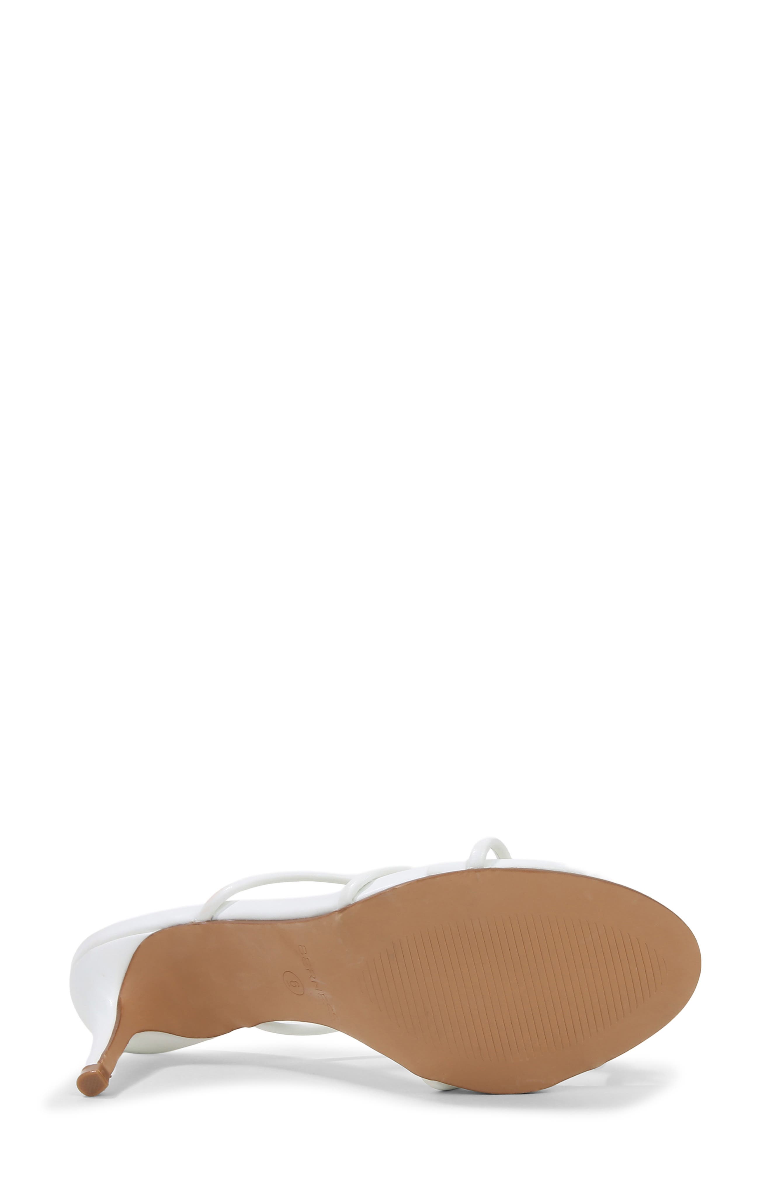 Fifi Strappy Heeled Thong Sandal, Alternate, color, WHITE