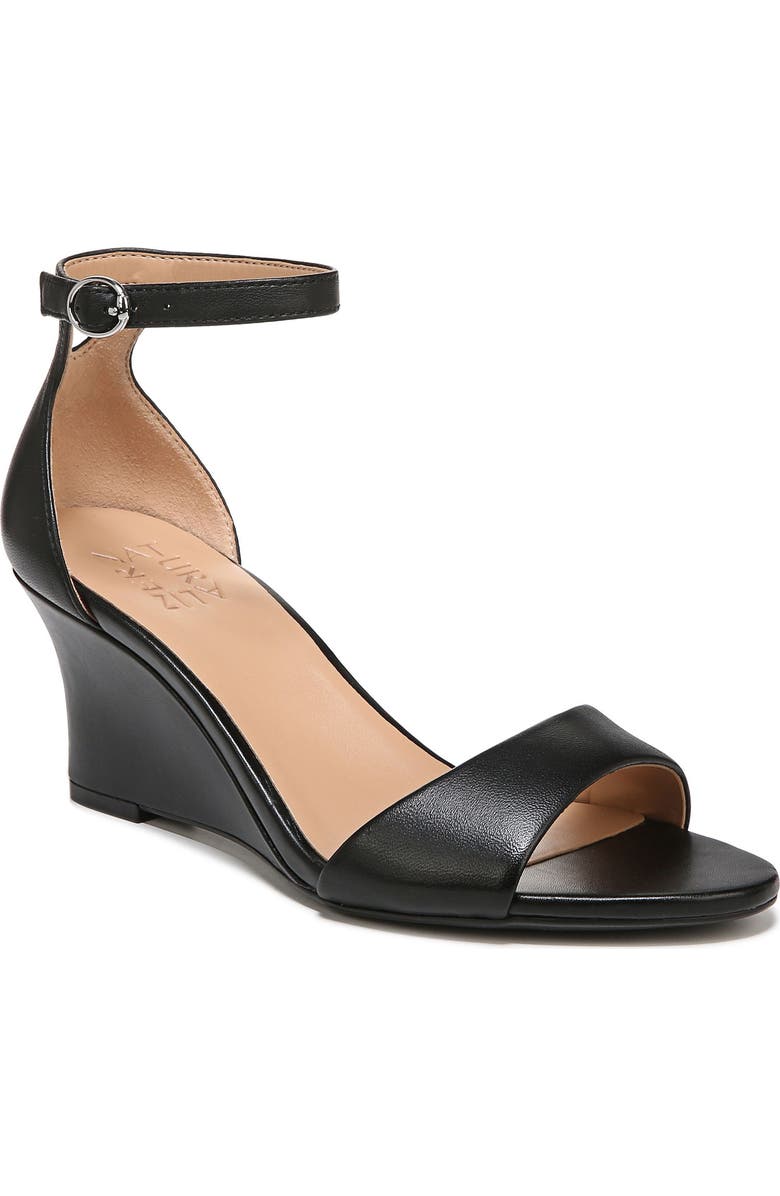 Naturalizer Vera Ankle Strap Wedge Sandal, Main, color,