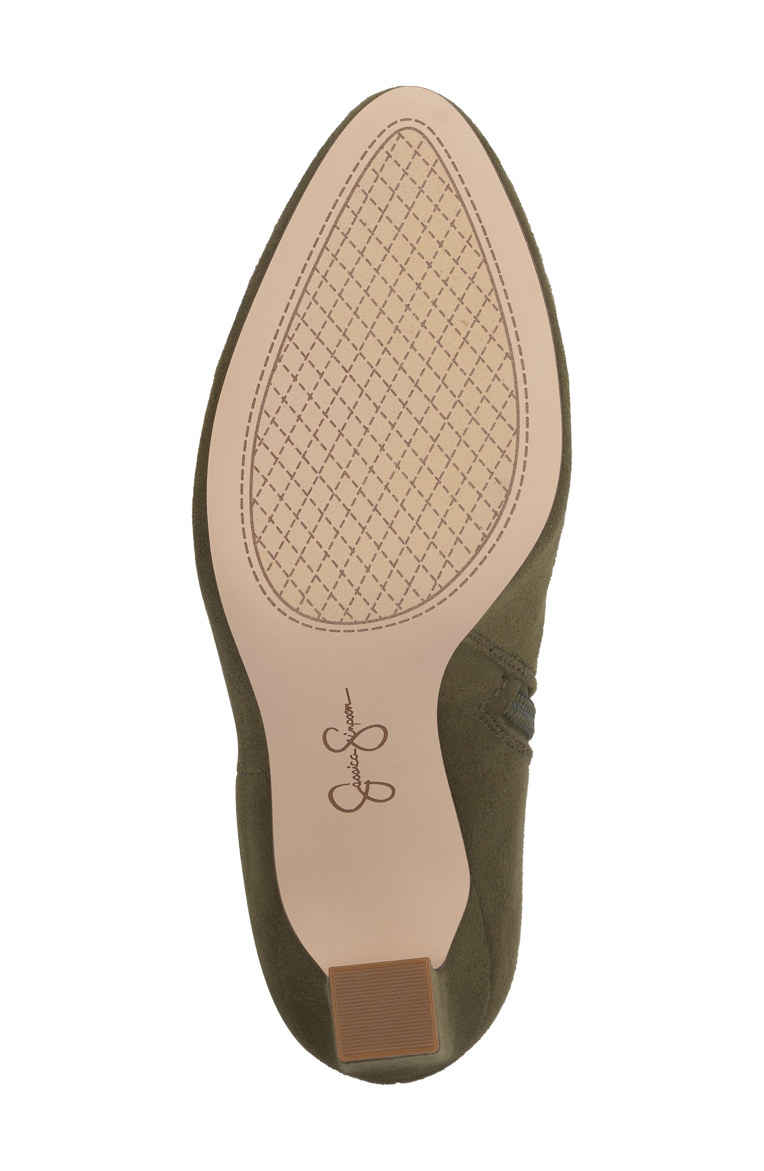 Jessica Simpson Mixtesa Bootie, Alternate, color, Deep Moss