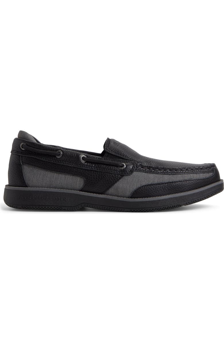 Sperry Surveyor Boat Shoe, Alternate, color, Black