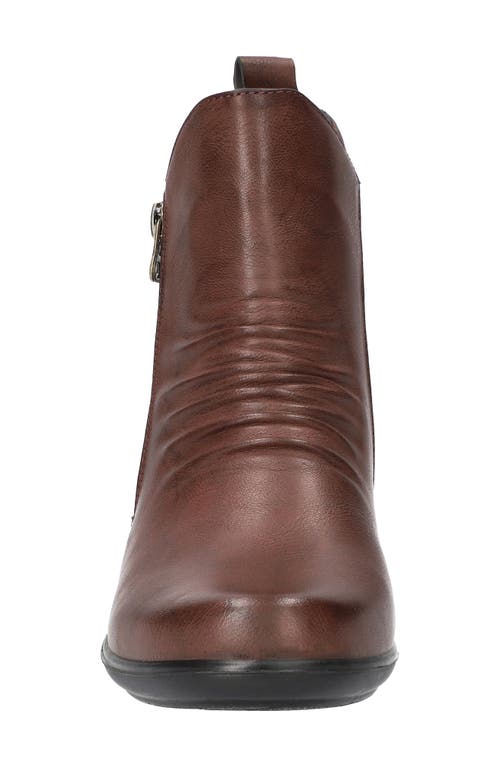Easy Street Jeanie Bootie In Brown