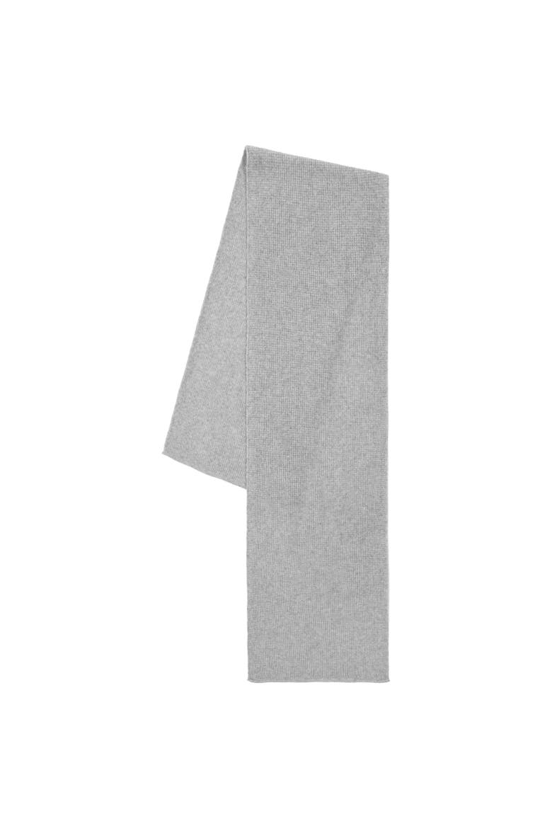 Spa Thermal Knit Scarf, Alternate, color, Andover Hthr