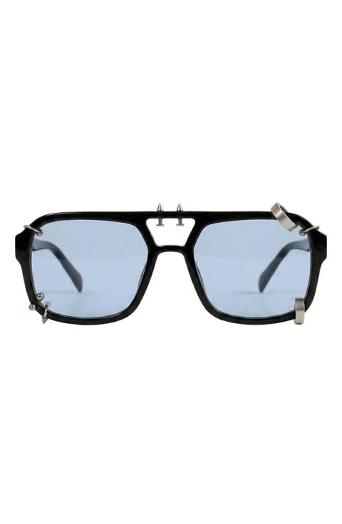 Darcy 55mm Aviator Sunglasses