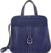 Pre-Owned Hermes Halzan Bag Clemence 31