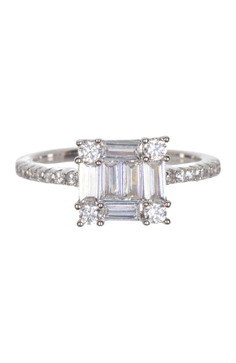 SUZY LEVIAN Baguette CZ Ring, Main, color,