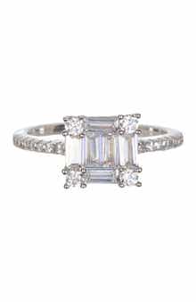 SUZY LEVIAN Baguette CZ Ring