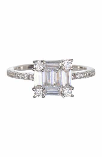 SUZY LEVIAN Baguette CZ Ring