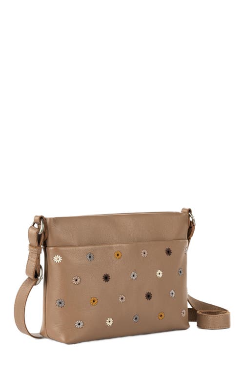 The Sak Melrose Crossbody Leather Bag In Brown
