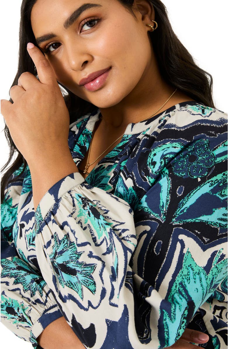 FatFace Plus Size Amy Mirrored Dress, Alternate, color, 