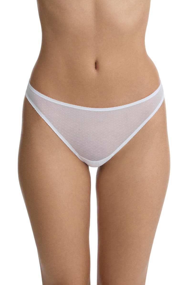 Skarlett Blue Jolie Sheer Lace Thong 3-Pack, Alternate, color, Black/White/Nylon