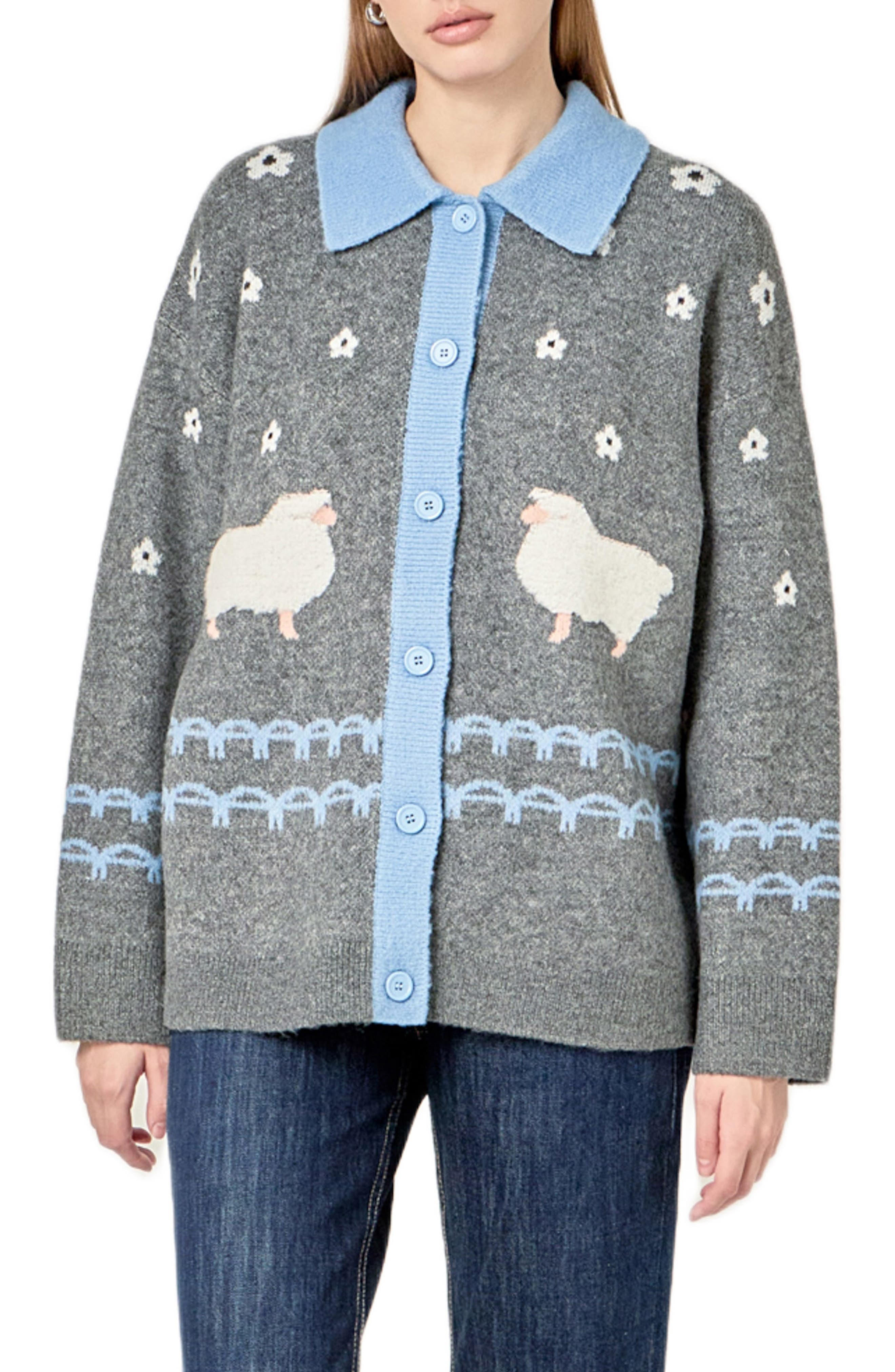 Sheep Cardigan (Women) | Nordstrom