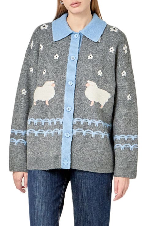 Sheep Cardigan