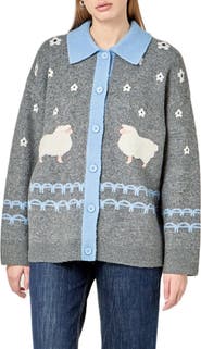 English Factory Sheep Cardigan