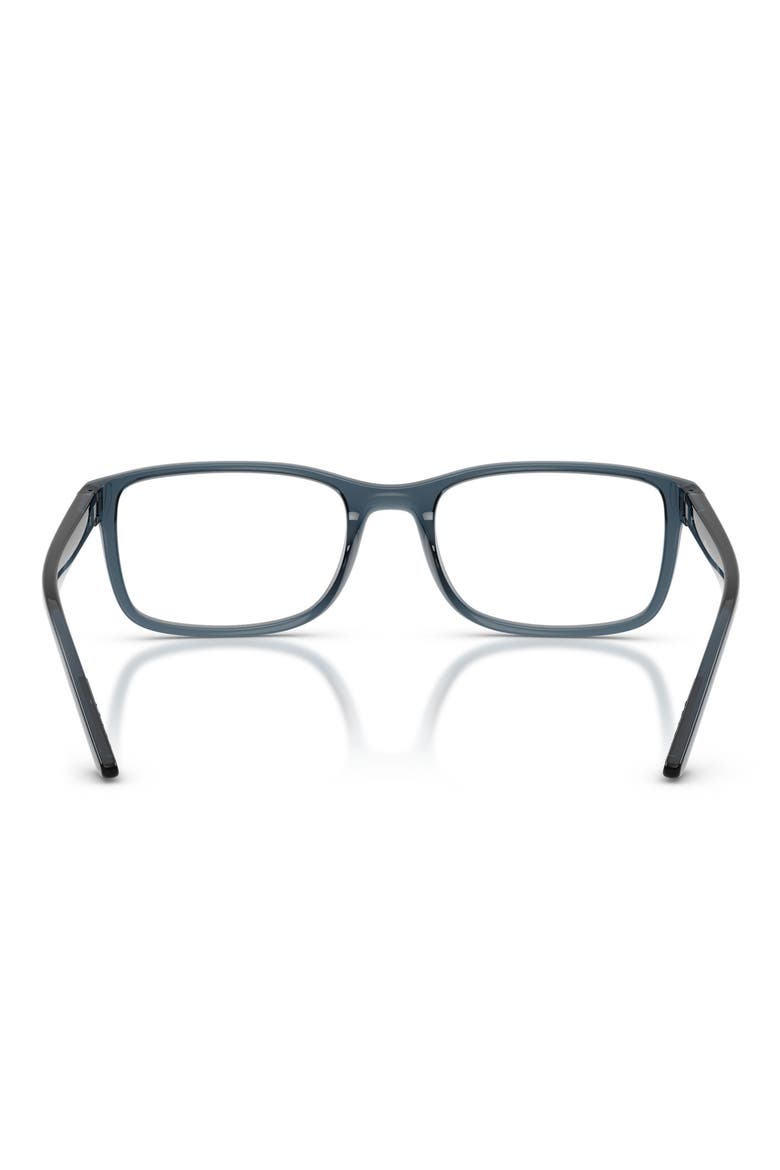 55mm Pillow Optical Glasses, Alternate, color, AZURE