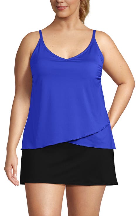 Tulip Hem Tankini Top