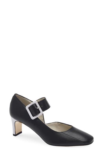 Amalfi By Rangoni Superbro Square Toe Pump In Black