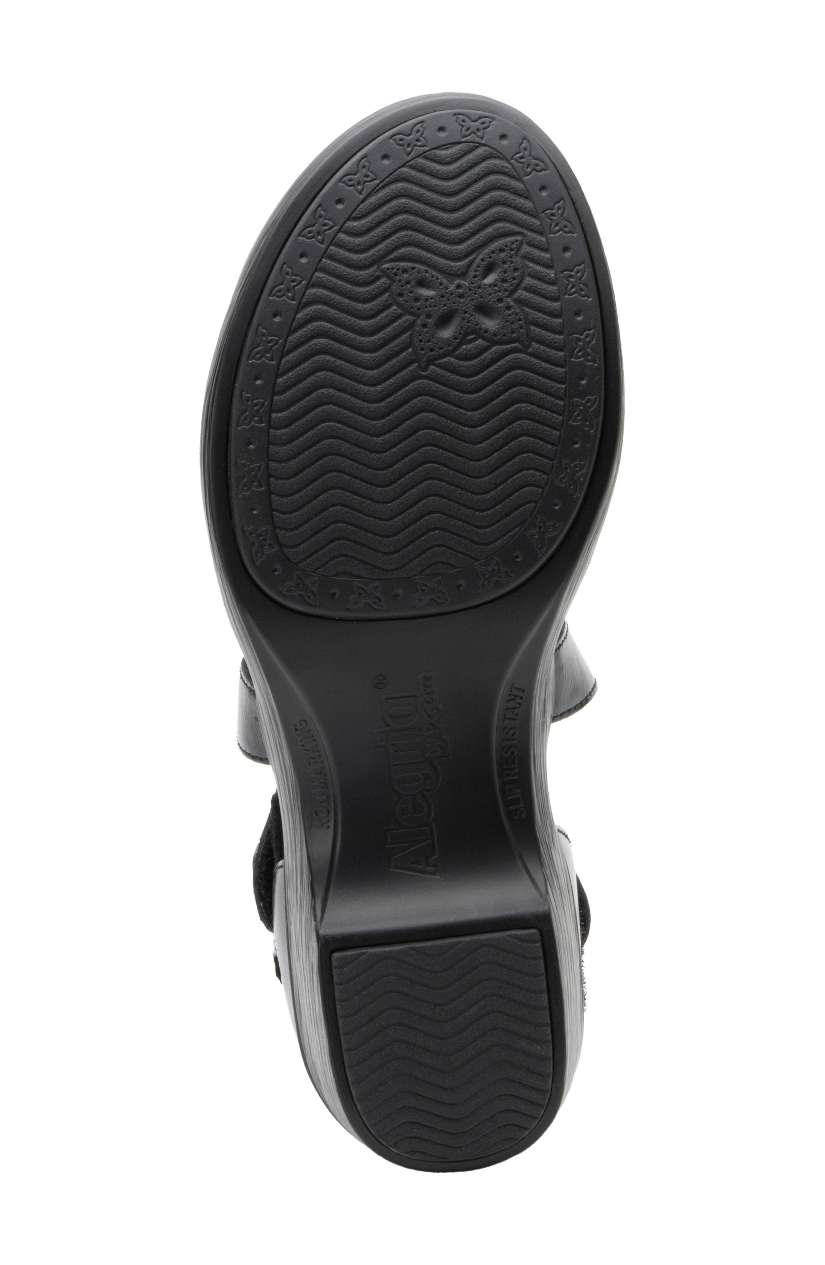 Alegria by PG Lite Savina Platform Pump, Alternate, color, Noir