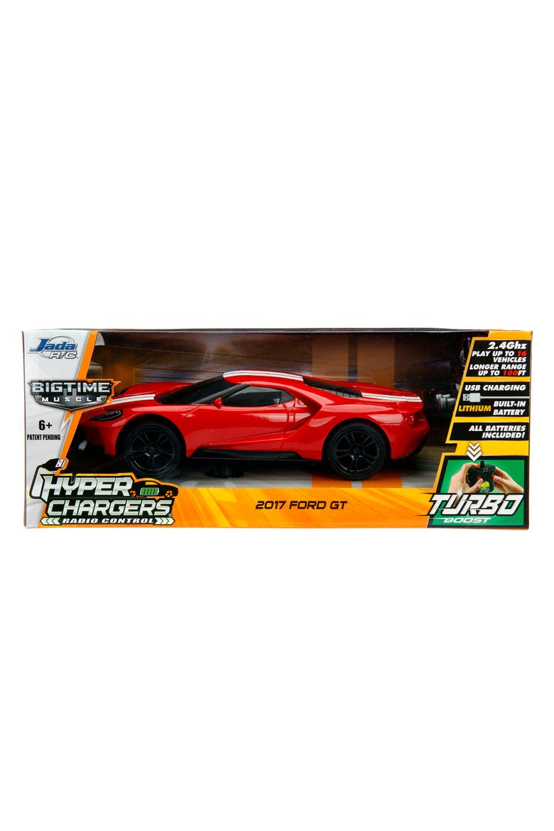 Hyperchargers 1/16th Big Time Muscle Rc, 2017 Ford Gt, Alternate, color, Multicolored