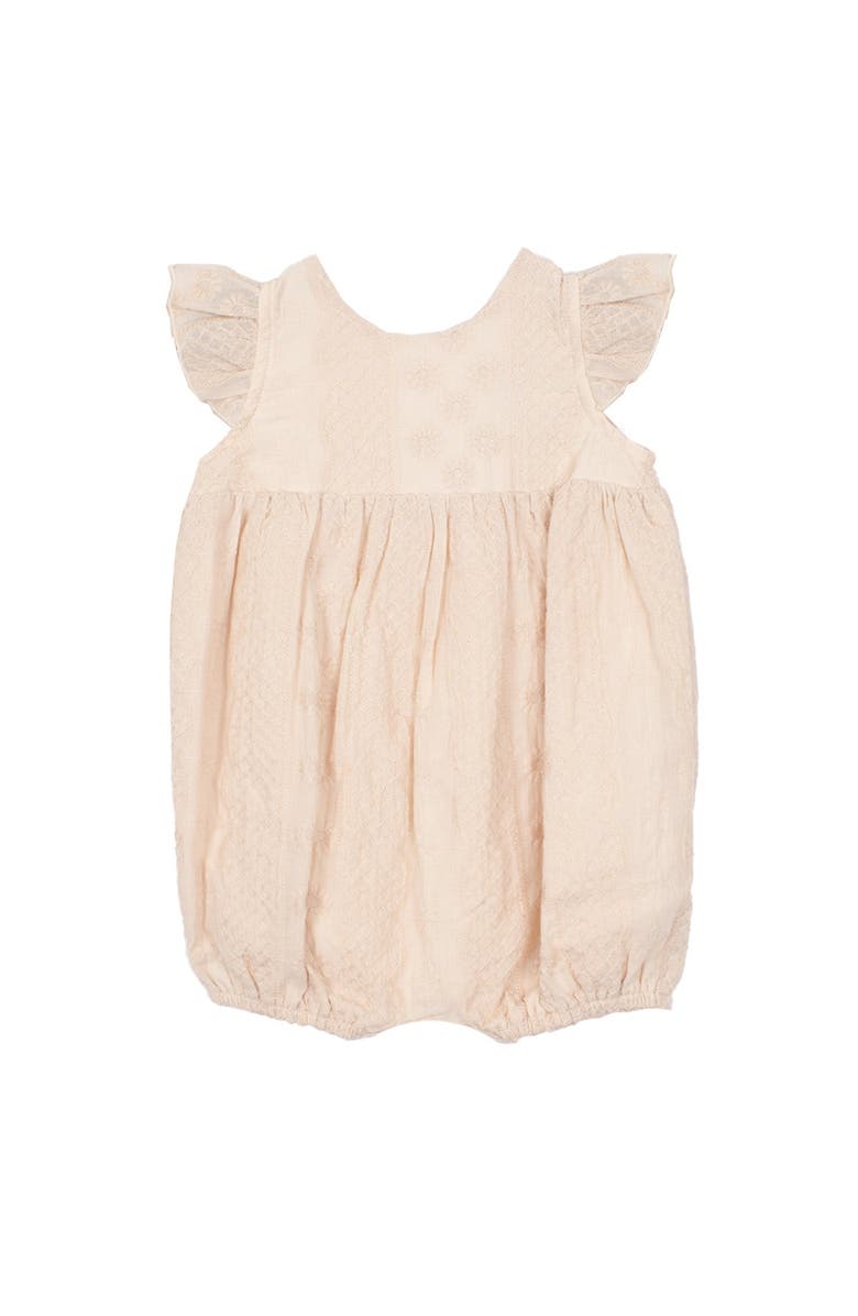 Isobella & Chloe Sienna Baby Romper, Alternate, color, 
