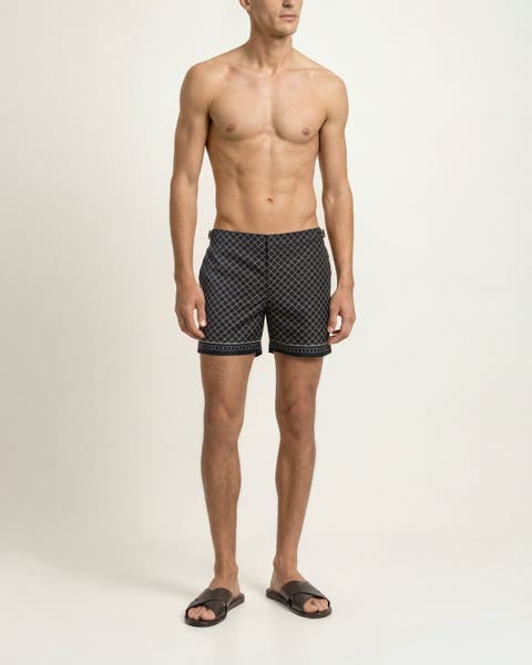 Setter Shorter Length Printed Swim Shorts in Tessoro