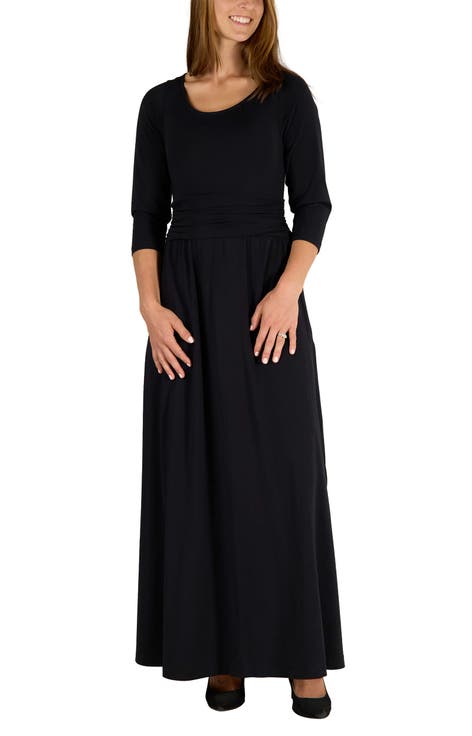 Scoop Neck Maxi Dress