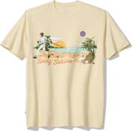 Tommy Bahama Cream Chicago Cubs Sunset Slugger T-Shirt