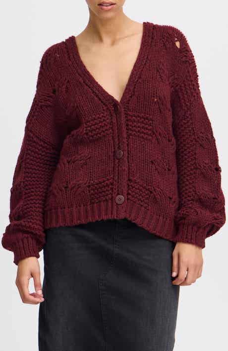 ICHI V-Neck Cardigan