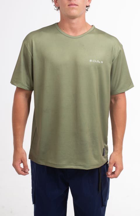 Patina Aqua Terra Performance Graphic T-Shirt